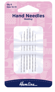 Hand Sewing Needles: Beading: Size 10-15  H209.101