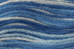 GE0055: Stranded Cotton: 8m: Variegated Mid Blue:
