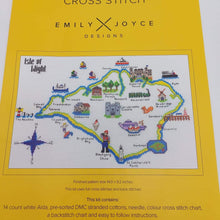 Load image into Gallery viewer, Modern Isle of Wight cross stitch
