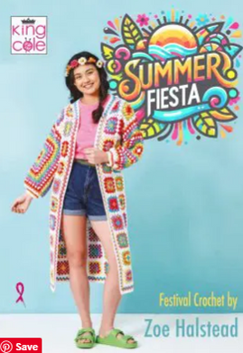 King Cole  Summer Fiesta  Crochet booklet