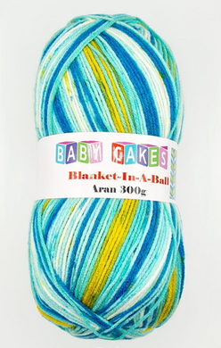 Woolcraft   Blanket in a Ball      Popsicle   08