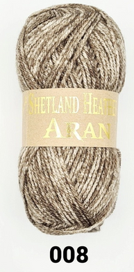 Woolcraft Shetland Heather Aran  Venitian  008