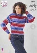 Load image into Gallery viewer, Patterns King Cole  Chunky   6203