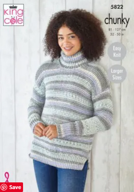 Pattern 5822  Chunky  King Cole