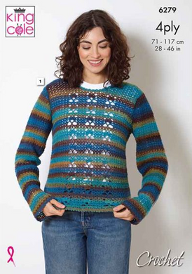 6279  Pattern Crochet King Cole