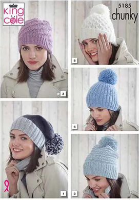 Pattern    5185  Chunky  King Cole