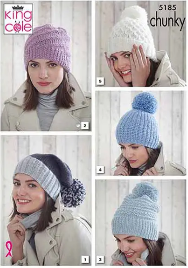 Pattern    5185  Chunky  King Cole