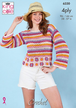 Load image into Gallery viewer, Pattern   6330 Crochet  King Cole