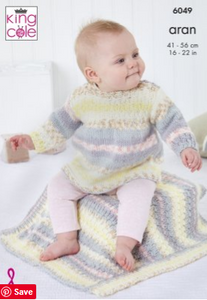 *Pattern 6049 Aran  King Cole