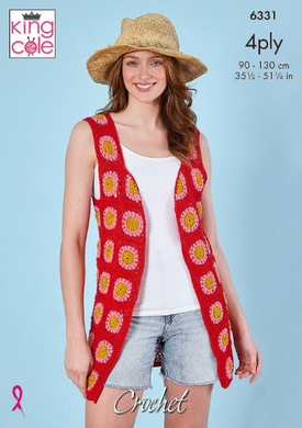 Pattern   6331  Crochet  King Cole