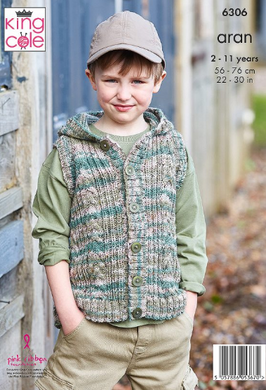 Pattern 6306  Aran  King Cole