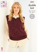 Load image into Gallery viewer, Pattern  King Cole DK  6623