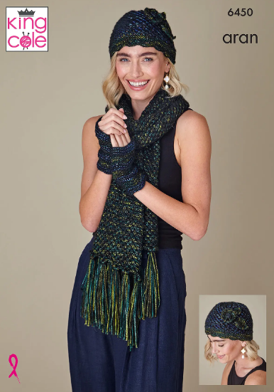 Pattern 6450  Aran  King Cole