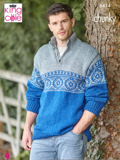 Pattern    6414   Chunky  King Cole