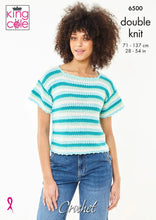Load image into Gallery viewer, Pattern  6500  Crochet  King Cole