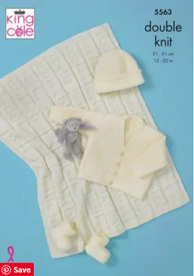 Pattern 5563  DK   King Cole