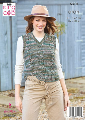 Pattern   6310 Aran  King Cole
