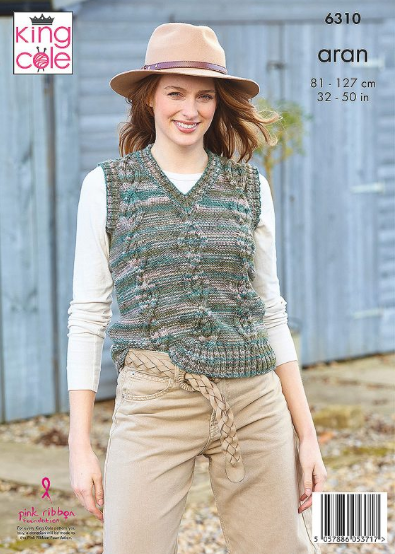 Pattern   6310 Aran  King Cole