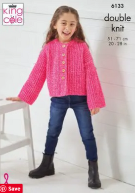 Pattern 6133  DK   King Cole