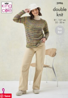 *Double knit pattern. 5996