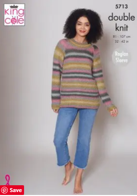 Pattern 5713  DK   King Cole