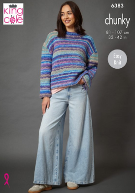 Pattern 6383  Chunky  King Cole