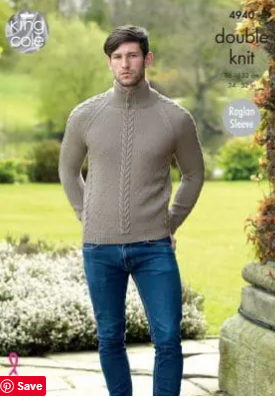 Pattern 4940  DK   King Cole