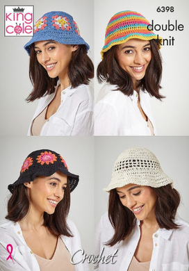 Pattern   6398 Crochet  King Cole