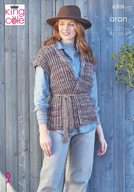 Pattern 6308  Aran  King Cole