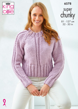 Load image into Gallery viewer, Pattern  King Cole  Super Chunky  6578