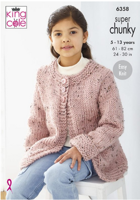 Pattern 6358 super chunky King cole