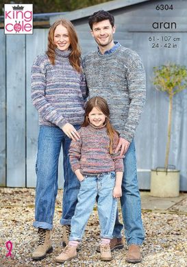 Pattern 6305  Aran  King Cole