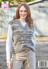 Load image into Gallery viewer, Pattern 6309  Aran  King Cole