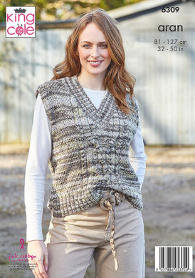Pattern 6309  Aran  King Cole