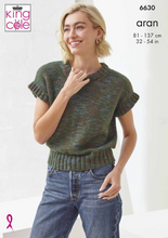 Load image into Gallery viewer, King Cole   Aran Pattern  6630