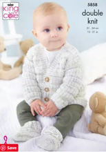 Load image into Gallery viewer, Double knit pattern. 5858