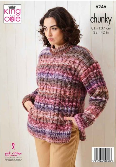 Pattern 6246  Chunky  King Cole