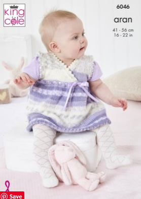 *Pattern 6046 Aran  King Cole