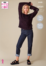 Load image into Gallery viewer, Pattern 6448  Aran  King Cole