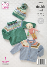 Load image into Gallery viewer, Pattern 6211  DK   King Cole