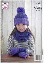 Load image into Gallery viewer, Pattern    5167  Chunky  King Cole