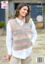 Load image into Gallery viewer, Pattern   6226  Aran  King Cole