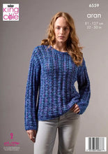 Load image into Gallery viewer, Pattern 6582  Aran  King Cole