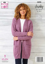 Load image into Gallery viewer, Pattern    5890   Chunky  King Cole