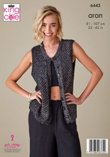 Load image into Gallery viewer, Pattern 6443  Aran  King Cole