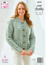 Load image into Gallery viewer, Pattern  King Cole  Super Chunky  6578