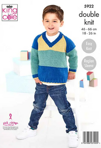 Pattern 5922  DK   King Cole