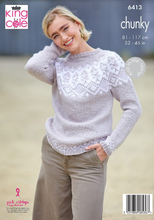 Load image into Gallery viewer, Pattern    6413   Chunky  King Cole