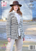 Load image into Gallery viewer, Pattern 6308  Aran  King Cole