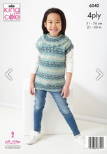 Load image into Gallery viewer, *Pattern  6040 4ply  King Cole